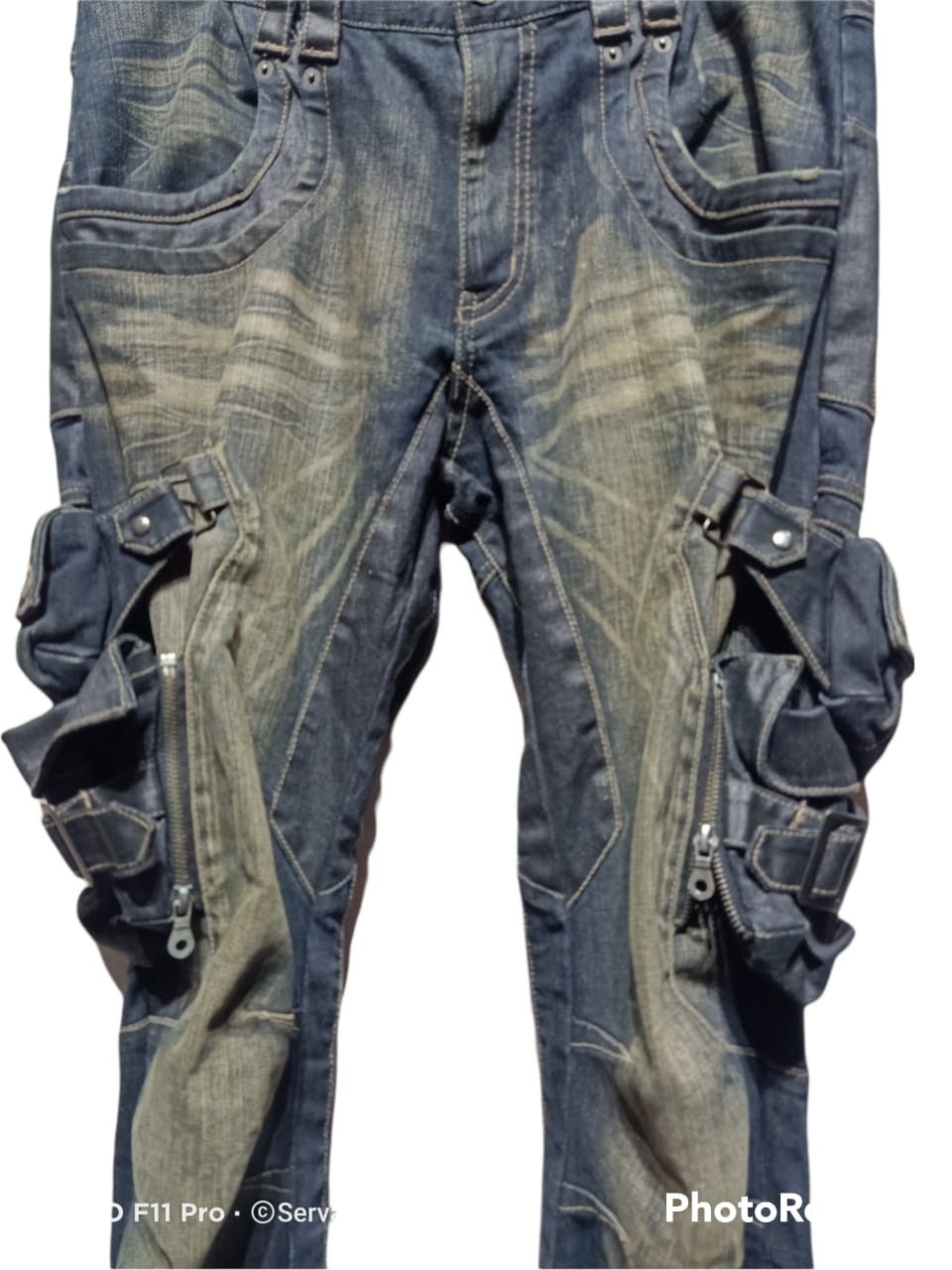 Japanese Brand × Seditionaries RARE! PPFM X Rush Hour bondage seditionaries jeans Size US 34 / EU 50 - 5 Thumbnail