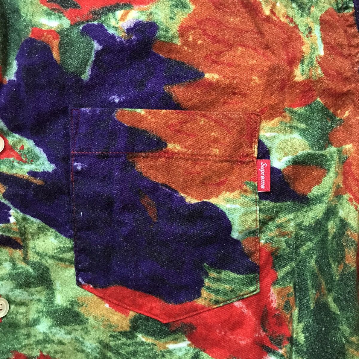 Supreme Supreme Floral Shirt Size US XL / EU 56 / 4 - 3 Thumbnail