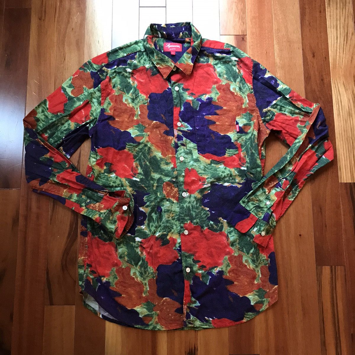 Supreme Supreme Floral Shirt Size US XL / EU 56 / 4 - 1 Thumbnail