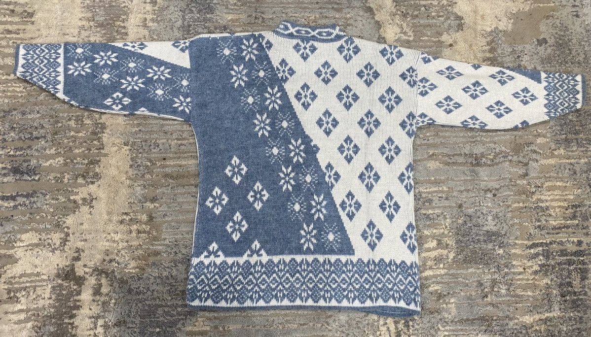 Vintage Vintage Carriage Court Snowflake Knitted Mock Sweater Size US M / EU 48-50 / 2 - 5 Thumbnail