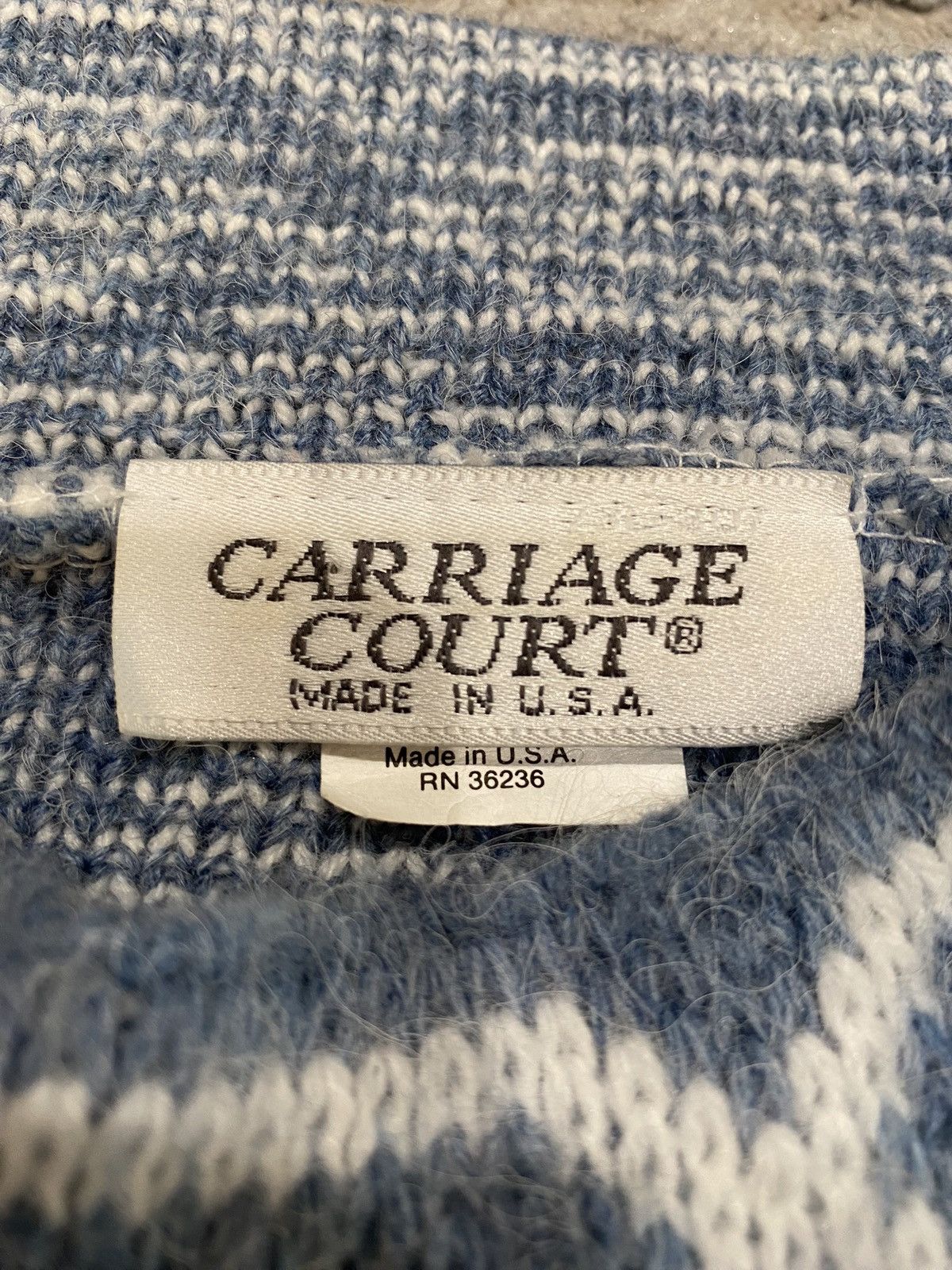 Vintage Vintage Carriage Court Snowflake Knitted Mock Sweater Size US M / EU 48-50 / 2 - 3 Thumbnail