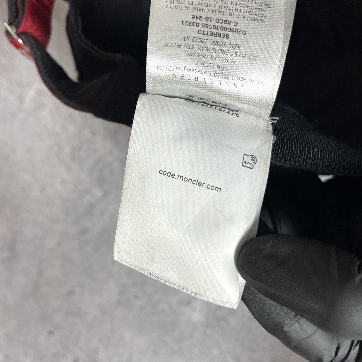 Moncler × Palm Angels Rare Moncler x Palm Angels Black Cap Size ONE SIZE - 9 Thumbnail