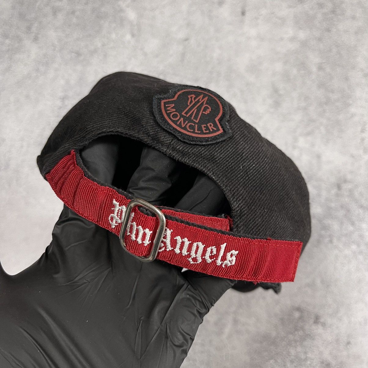 Moncler × Palm Angels Rare Moncler x Palm Angels Black Cap Size ONE SIZE - 4 Thumbnail