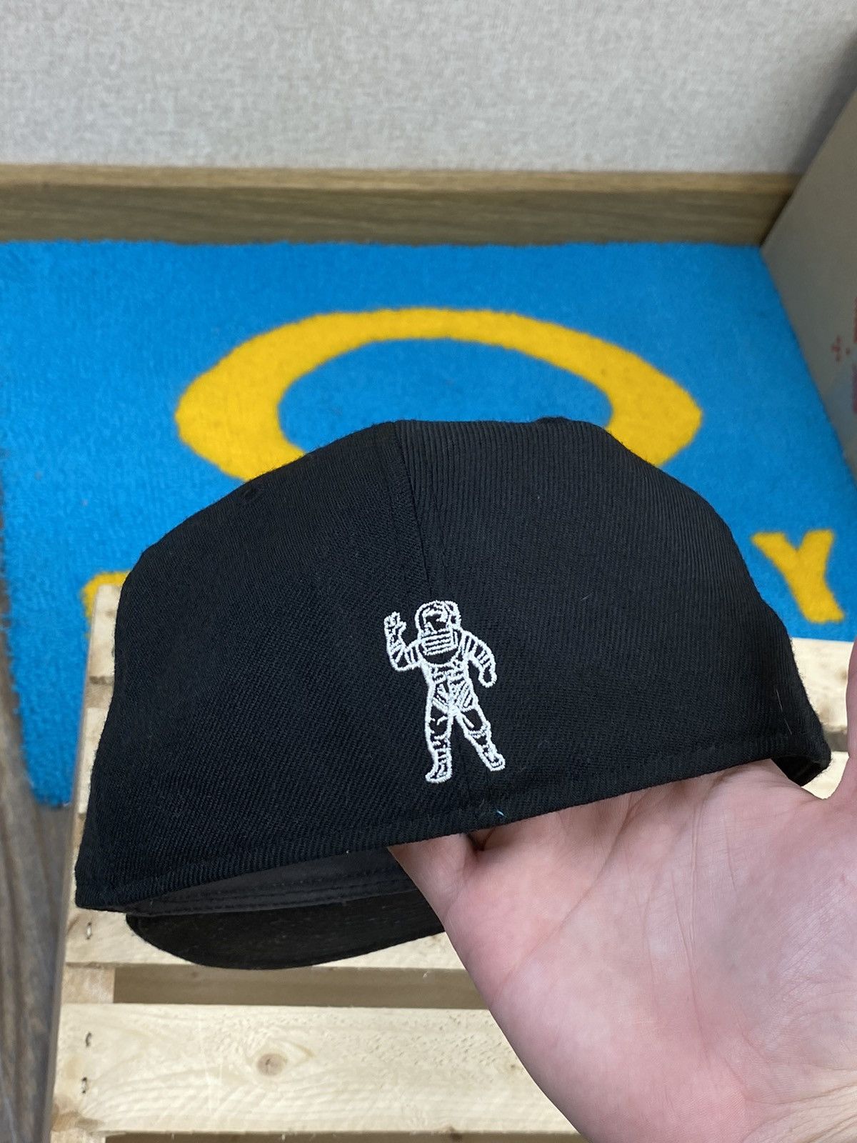 Billionaire Boys Club × New Era Billionaire Boys Club New Era “B” logo wool black hat cap Size ONE SIZE - 6 Thumbnail
