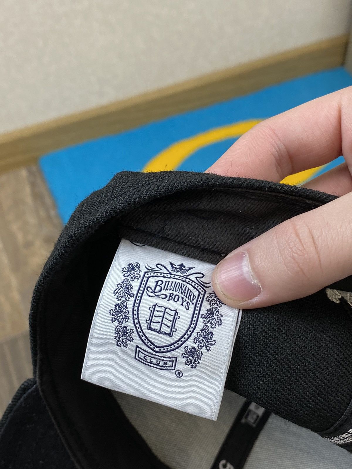 Billionaire Boys Club × New Era Billionaire Boys Club New Era “B” logo wool black hat cap Size ONE SIZE - 10 Thumbnail