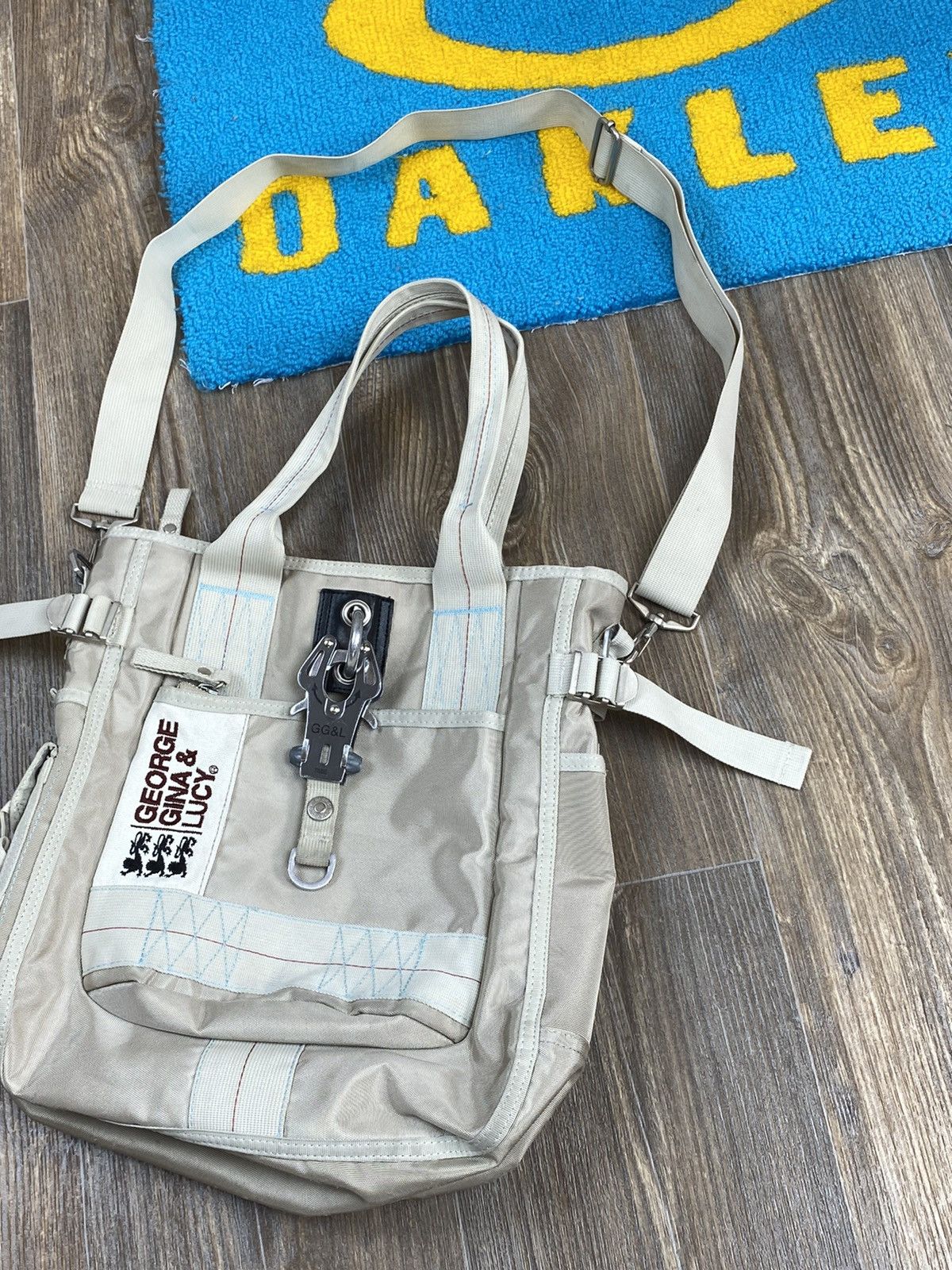 Vintage George Gina Lucy multi pocket crossbody cargo bag Size ONE SIZE - 2 Thumbnail