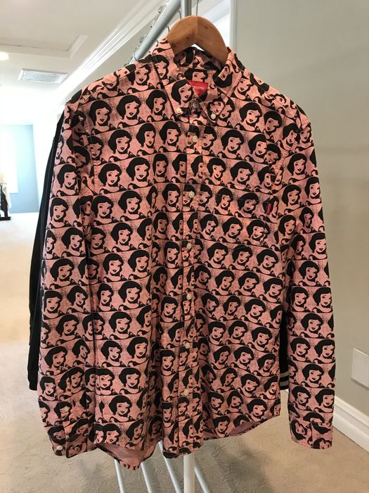 Supreme Supreme '11 Snow White Oxford Shirt (Pink) | Grailed