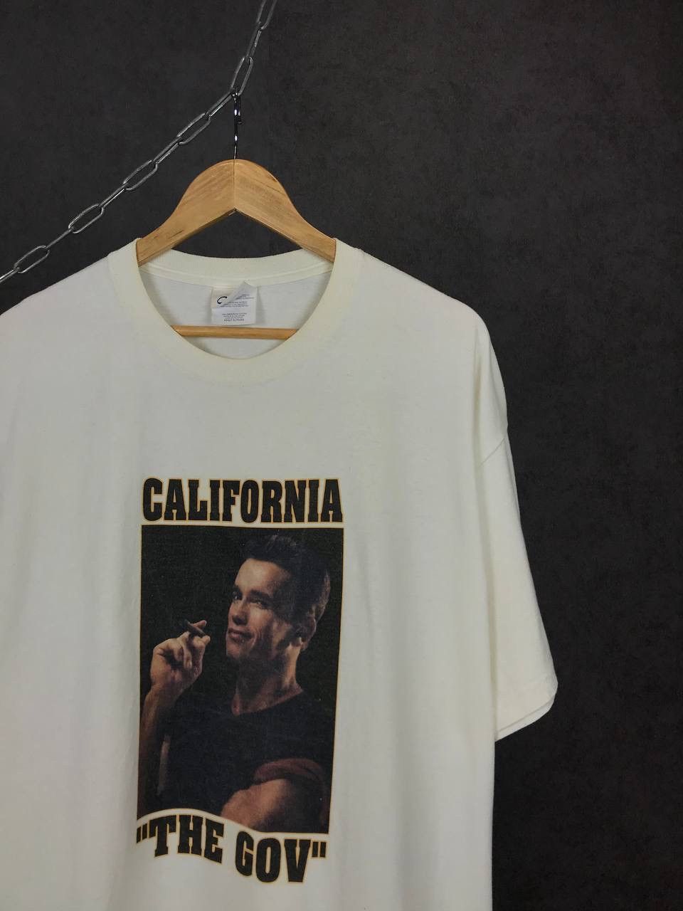 Vintage Arnold Schwarzenegger cult American vintage movie tee Size US XL / EU 56 / 4 - 2 Thumbnail