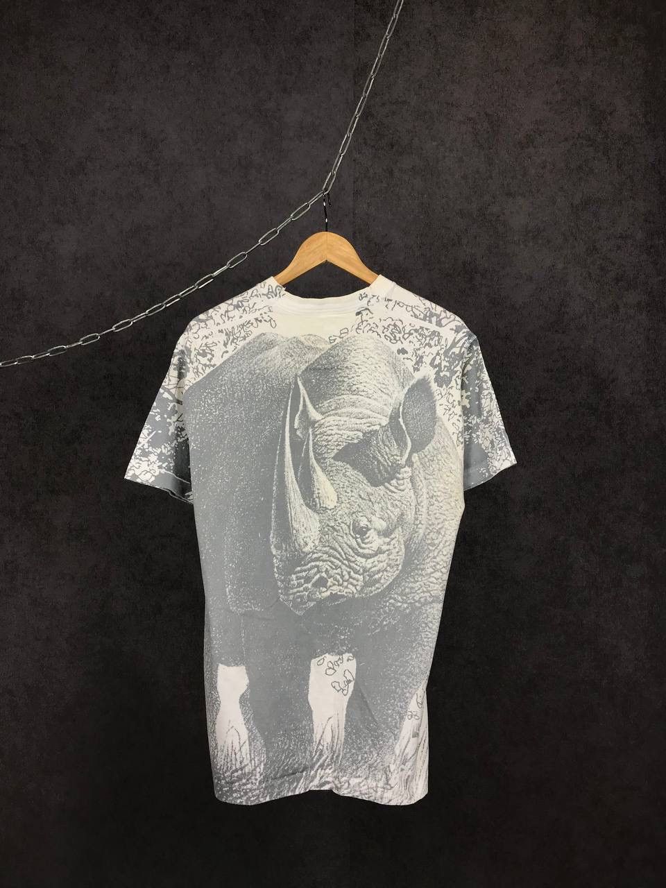 Vintage Animal made in USA American vintage overprinted tee Size US L / EU 52-54 / 3 - 6 Thumbnail