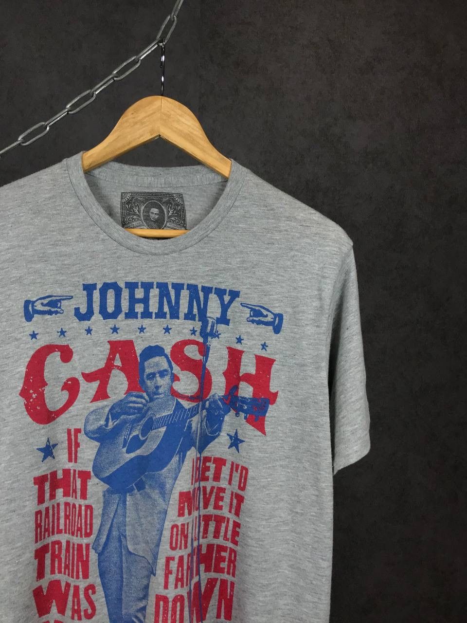 Band Tees × Vintage Johnny Cash 2011 Vintage Rock band tee Size US L / EU 52-54 / 3 - 2 Thumbnail