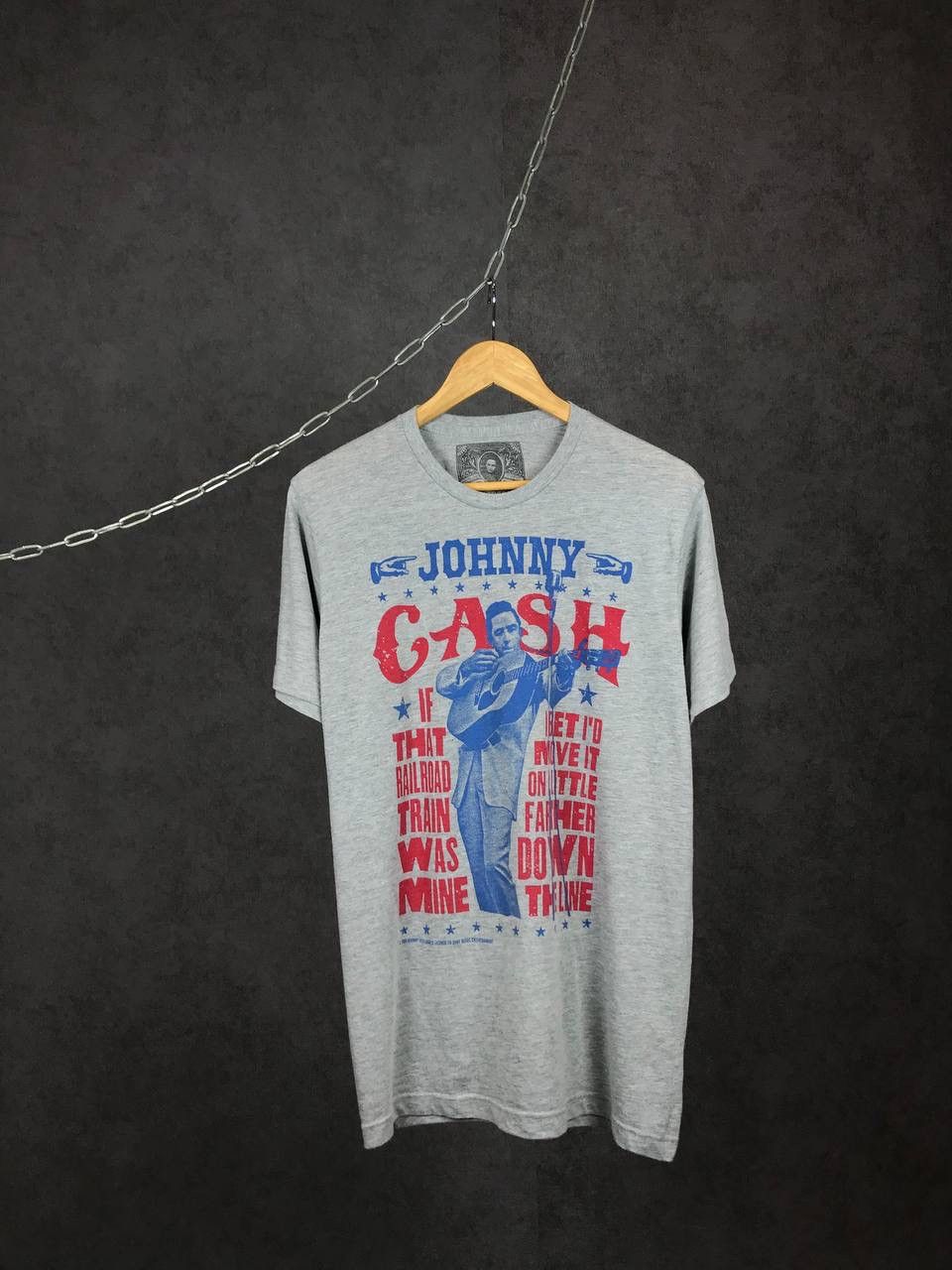 Band Tees × Vintage Johnny Cash 2011 Vintage Rock band tee Size US L / EU 52-54 / 3 - 1 Thumbnail