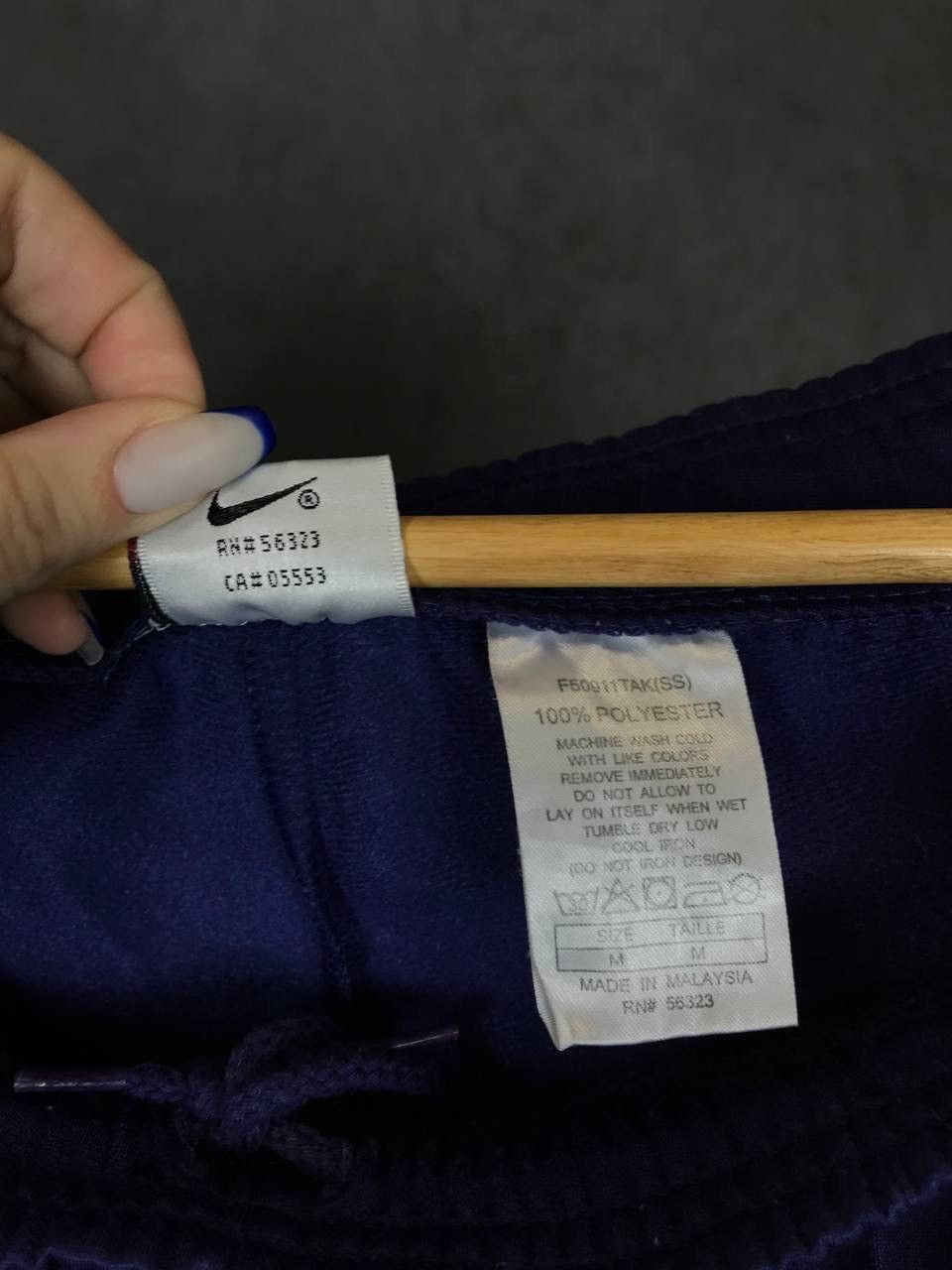 Nike Nike swoosh Lampas vintage streetwear sweatpants Size US 32 / EU 48 - 3 Thumbnail