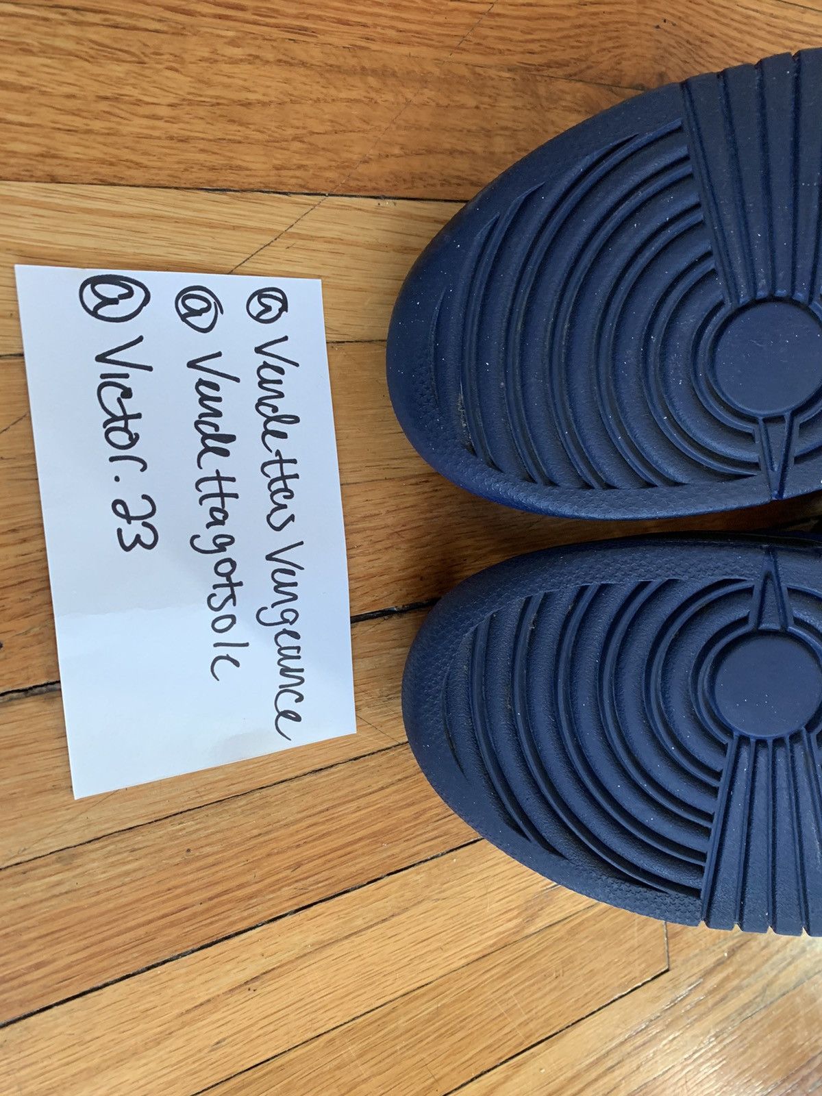 Nike × Vintage Nike Dunk High Old Royal Blue Black QS 2011 US9 Size US 9 / EU 42 - 6 Thumbnail