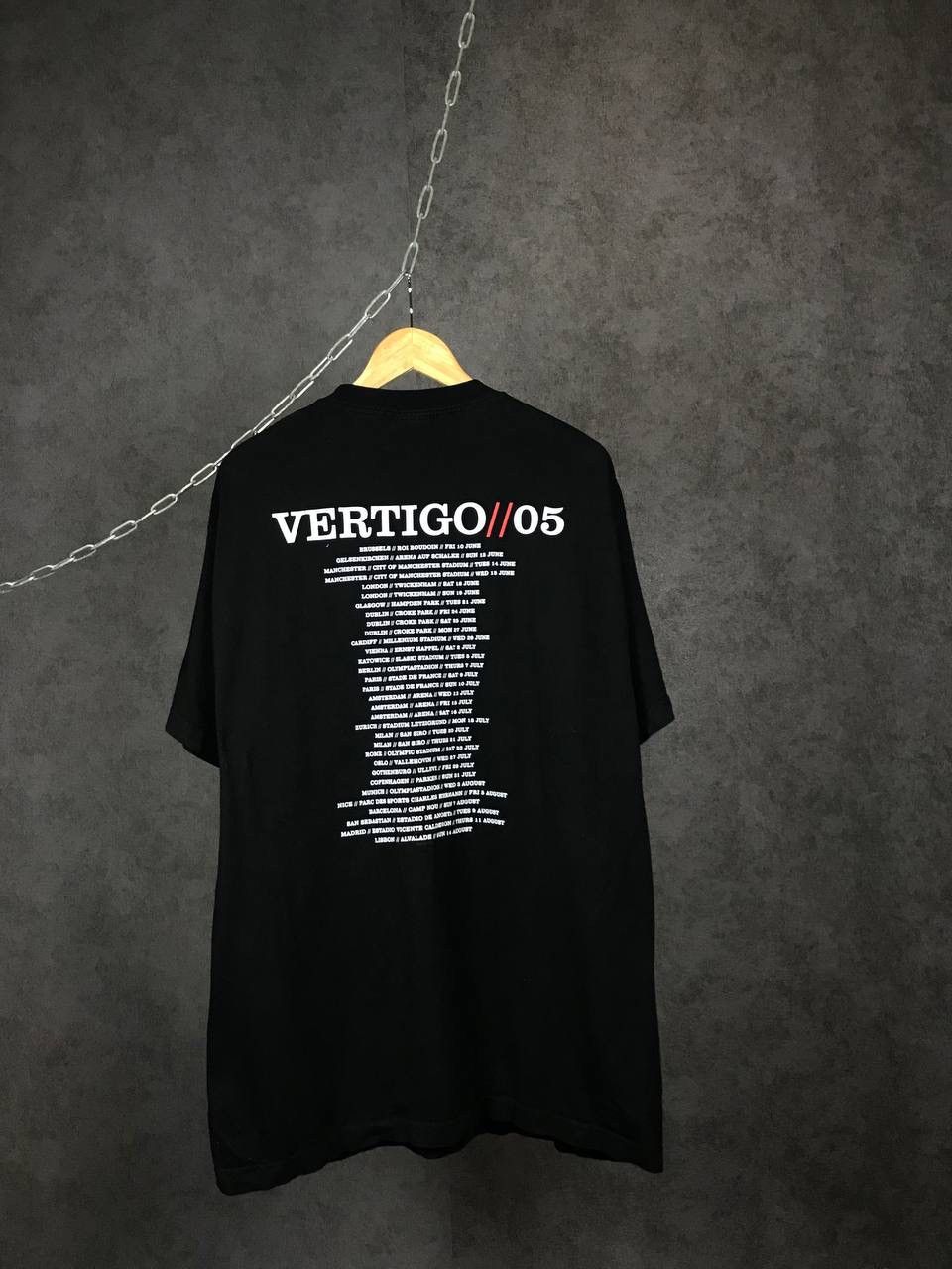 Band Tees × Vintage Vertigo 2005 vintage rock band made in USA tour tee Size US XL / EU 56 / 4 - 2 Thumbnail
