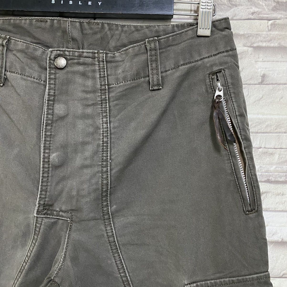 PPFM Japanese Brand MAX FRITZ Cargo Pants Zipper Size US 31 - 10 Thumbnail