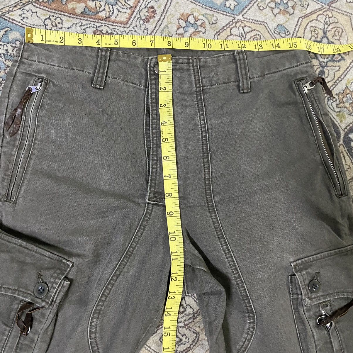 PPFM Japanese Brand MAX FRITZ Cargo Pants Zipper Size US 31 - 23 Thumbnail