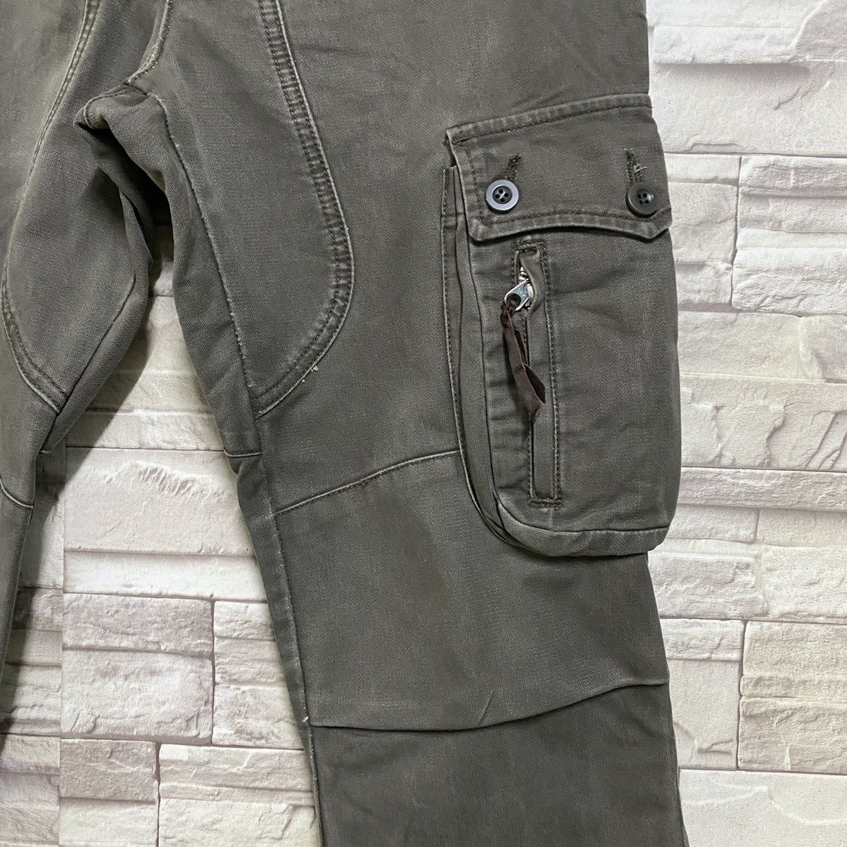 PPFM Japanese Brand MAX FRITZ Cargo Pants Zipper Size US 31 - 11 Thumbnail