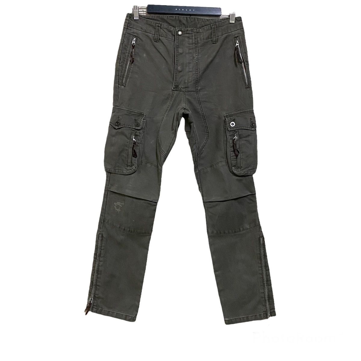 Japanese Brand MAX FRITZ Cargo Pants Zipper