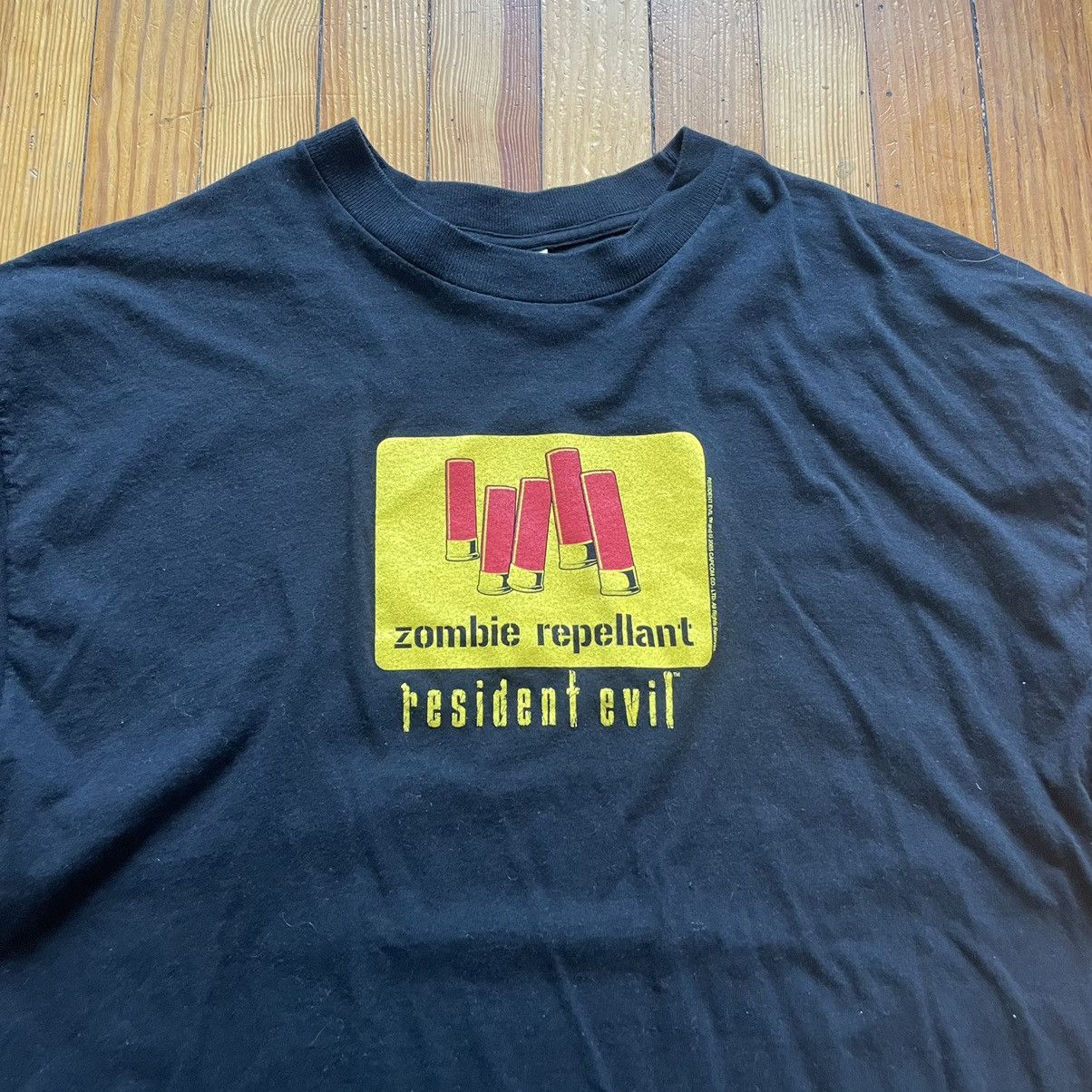 Vintage Vintage Resident Evil Zombie Repellant Shirt | Grailed