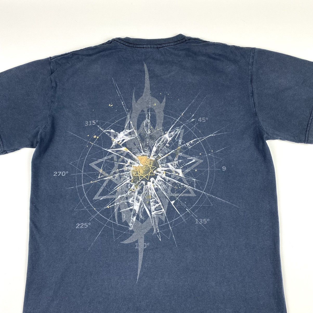 Band Tees Vintage Slipknot Faded Distressed Band T Shirt Size US M / EU 48-50 / 2 - 12 Thumbnail
