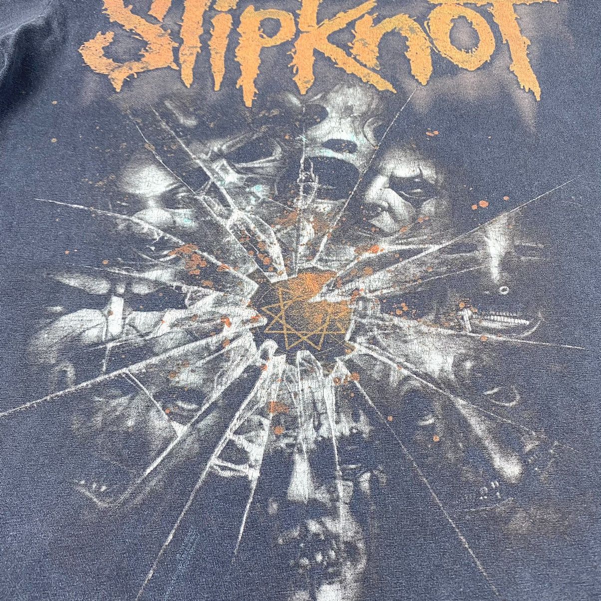 Band Tees Vintage Slipknot Faded Distressed Band T Shirt Size US M / EU 48-50 / 2 - 4 Thumbnail