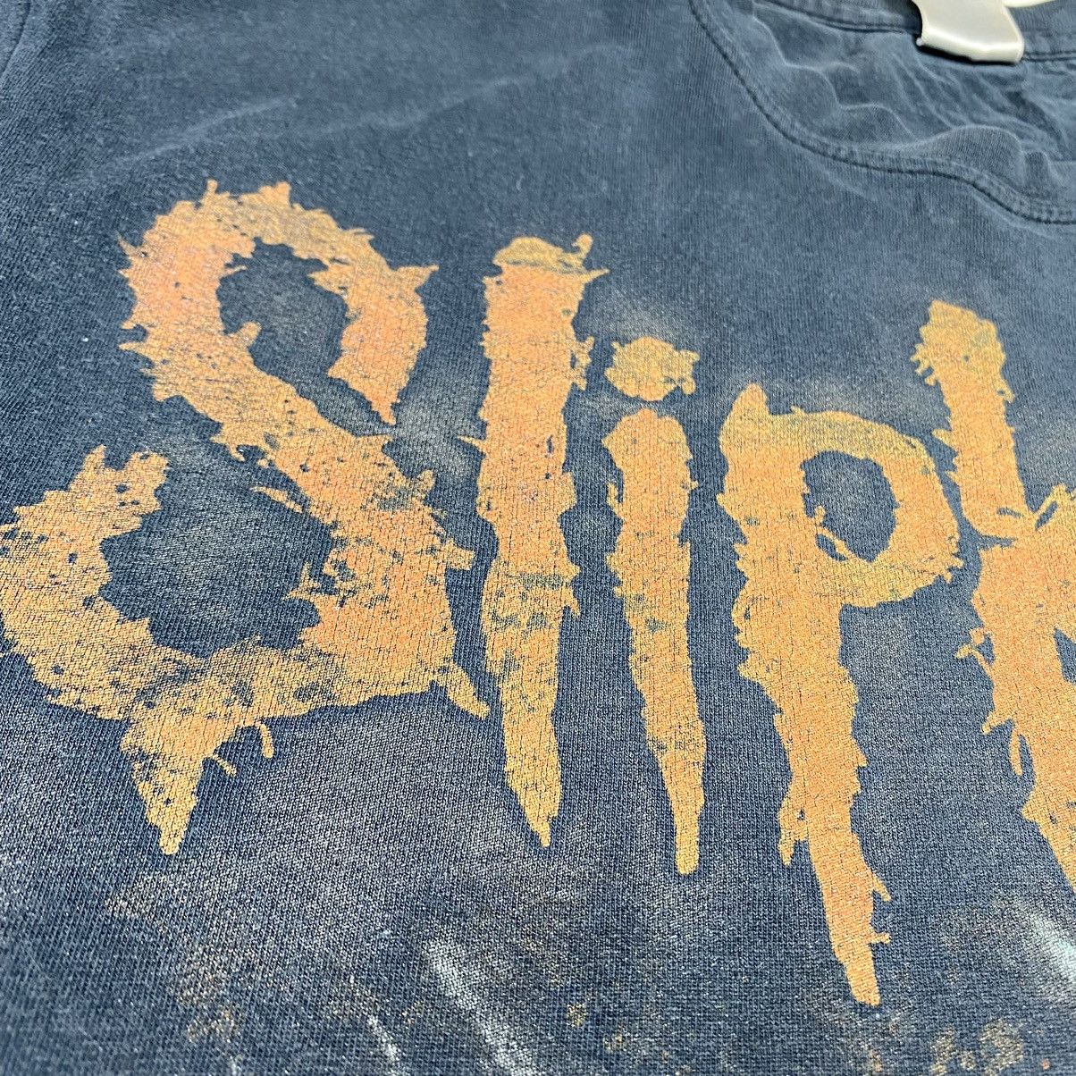 Band Tees Vintage Slipknot Faded Distressed Band T Shirt Size US M / EU 48-50 / 2 - 7 Thumbnail