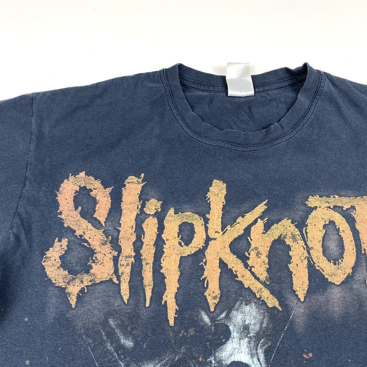 Band Tees Vintage Slipknot Faded Distressed Band T Shirt Size US M / EU 48-50 / 2 - 5 Thumbnail