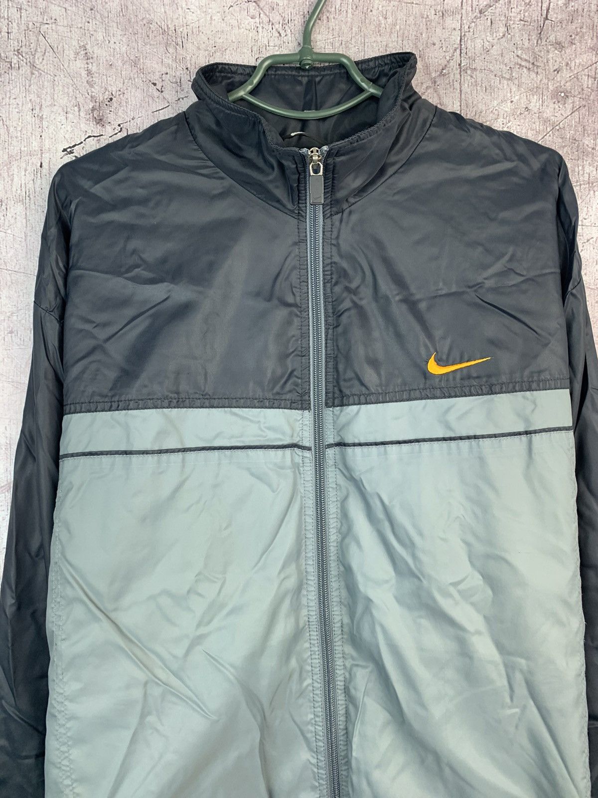Nike × Vintage Nike 90s Vintage Mens Nylon Jacket Size US L / EU 52-54 / 3 - 3 Thumbnail