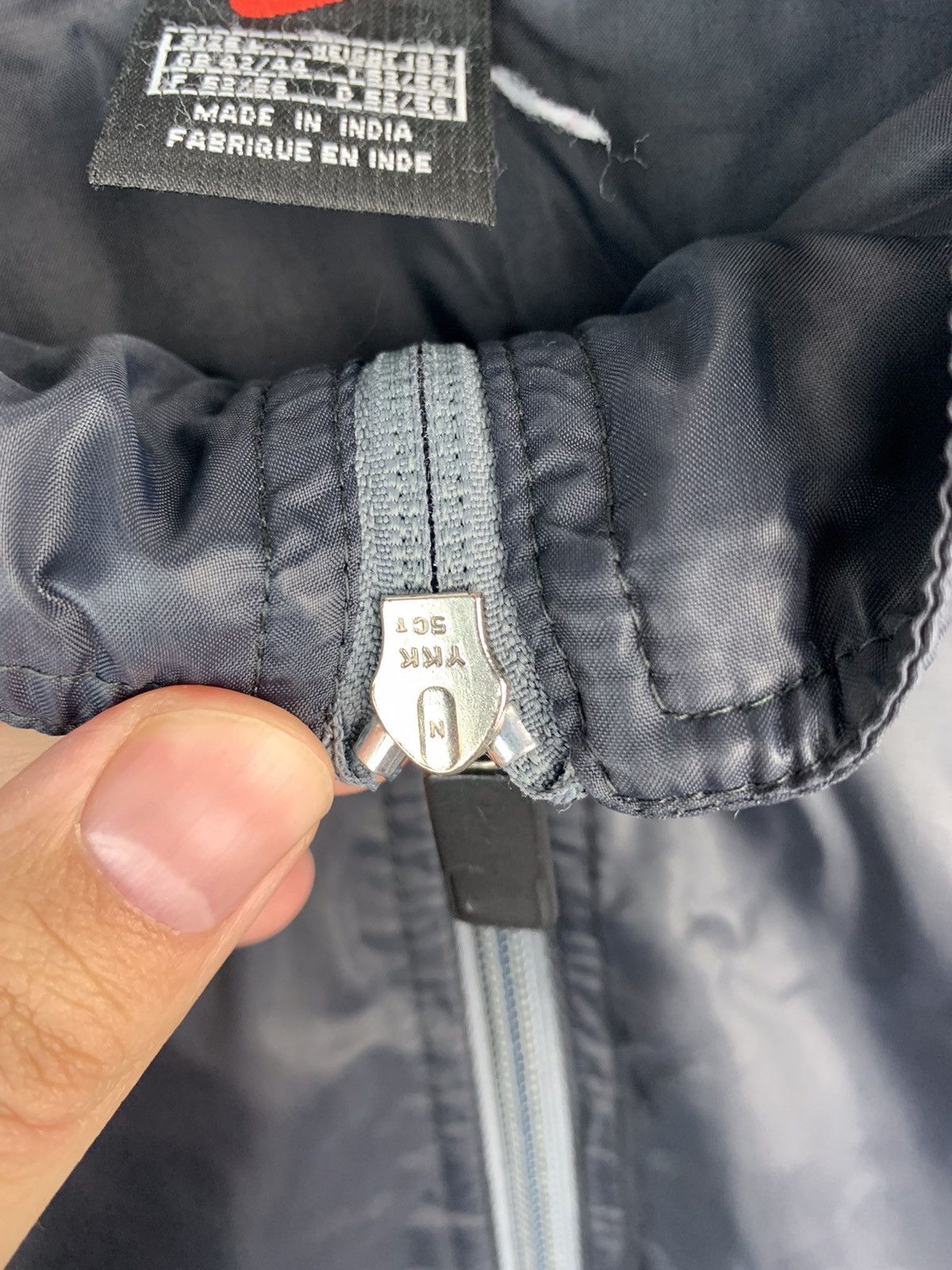 Nike × Vintage Nike 90s Vintage Mens Nylon Jacket Size US L / EU 52-54 / 3 - 6 Thumbnail