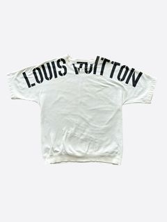 Louis Vuitton White Fragment Design T-Shirt