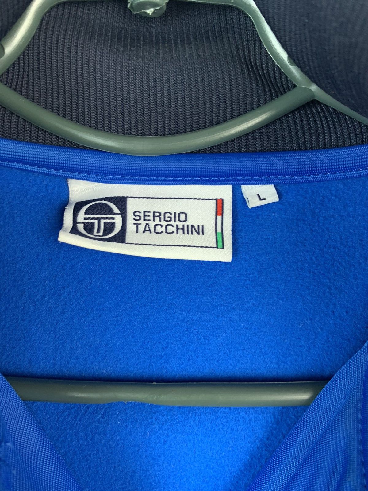 Sergio Tacchini × Vintage Vintage Sergio Tacchini Track Top Jacket Size US L / EU 52-54 / 3 - 6 Thumbnail