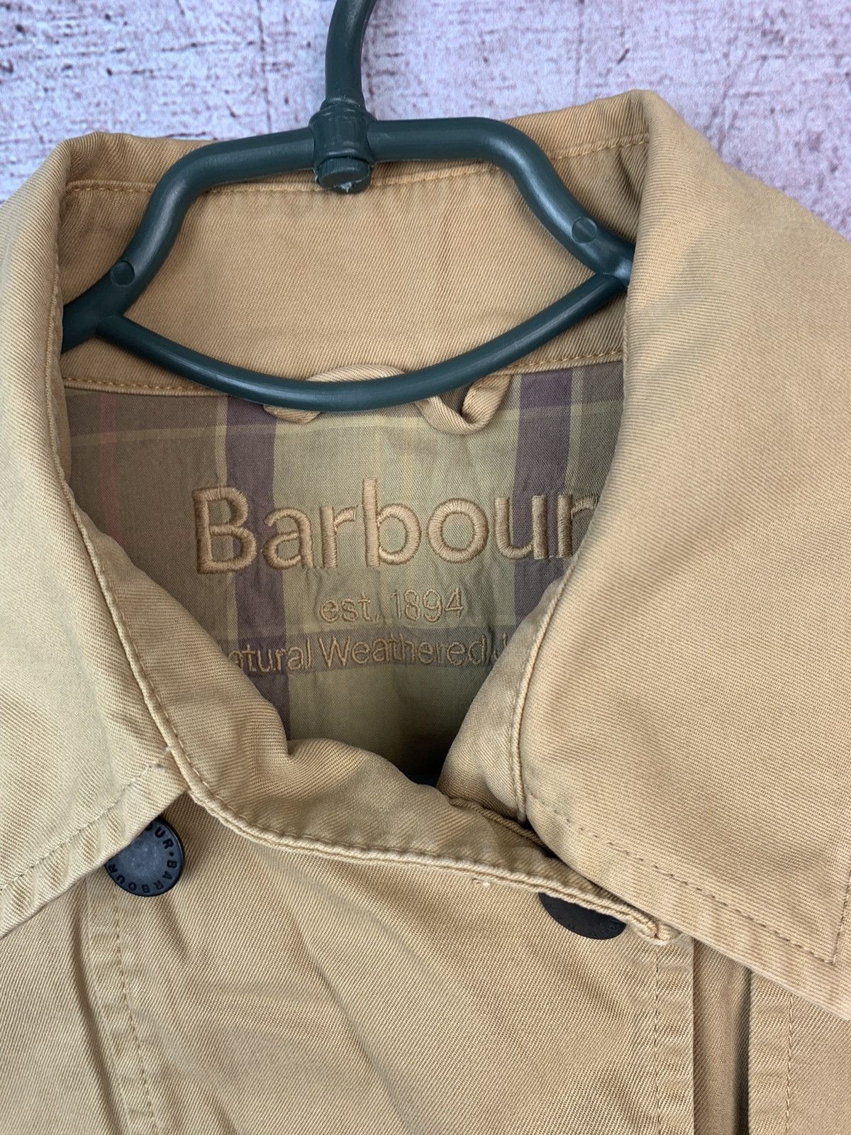 Barbour Barbour Womens Washed Double Breasted Utility Jacket Size M / US 6-8 / IT 42-44 - 13 Thumbnail