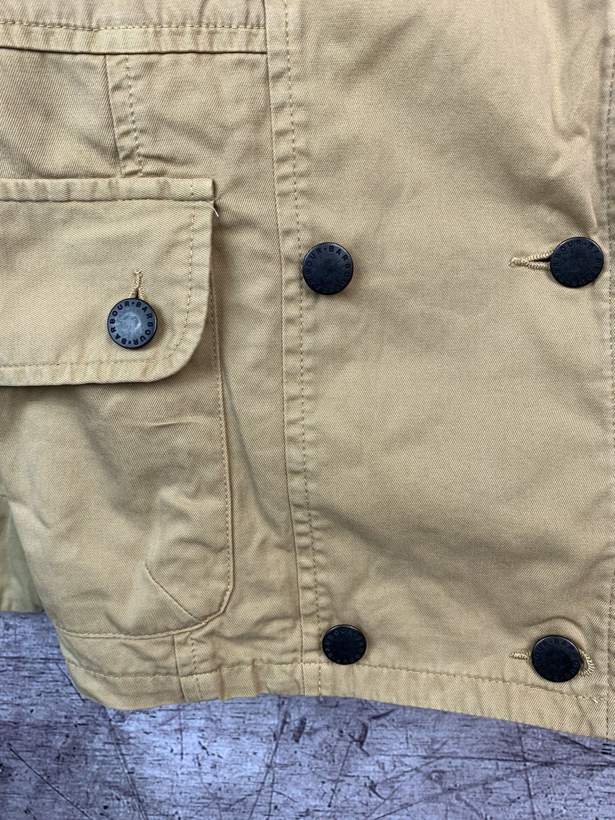 Barbour Barbour Womens Washed Double Breasted Utility Jacket Size M / US 6-8 / IT 42-44 - 6 Thumbnail