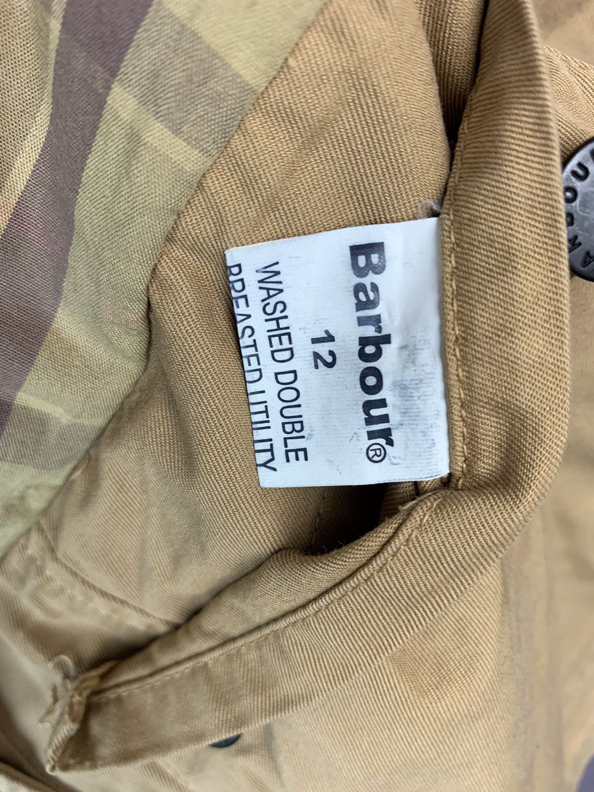 Barbour Barbour Womens Washed Double Breasted Utility Jacket Size M / US 6-8 / IT 42-44 - 12 Thumbnail