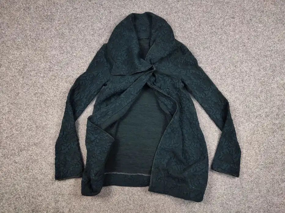 Transit Uomo Vintage Transit Par Such 530 Lace Cardigan Knit Coat Jacket Size M / US 6-8 / IT 42-44 - 5 Thumbnail