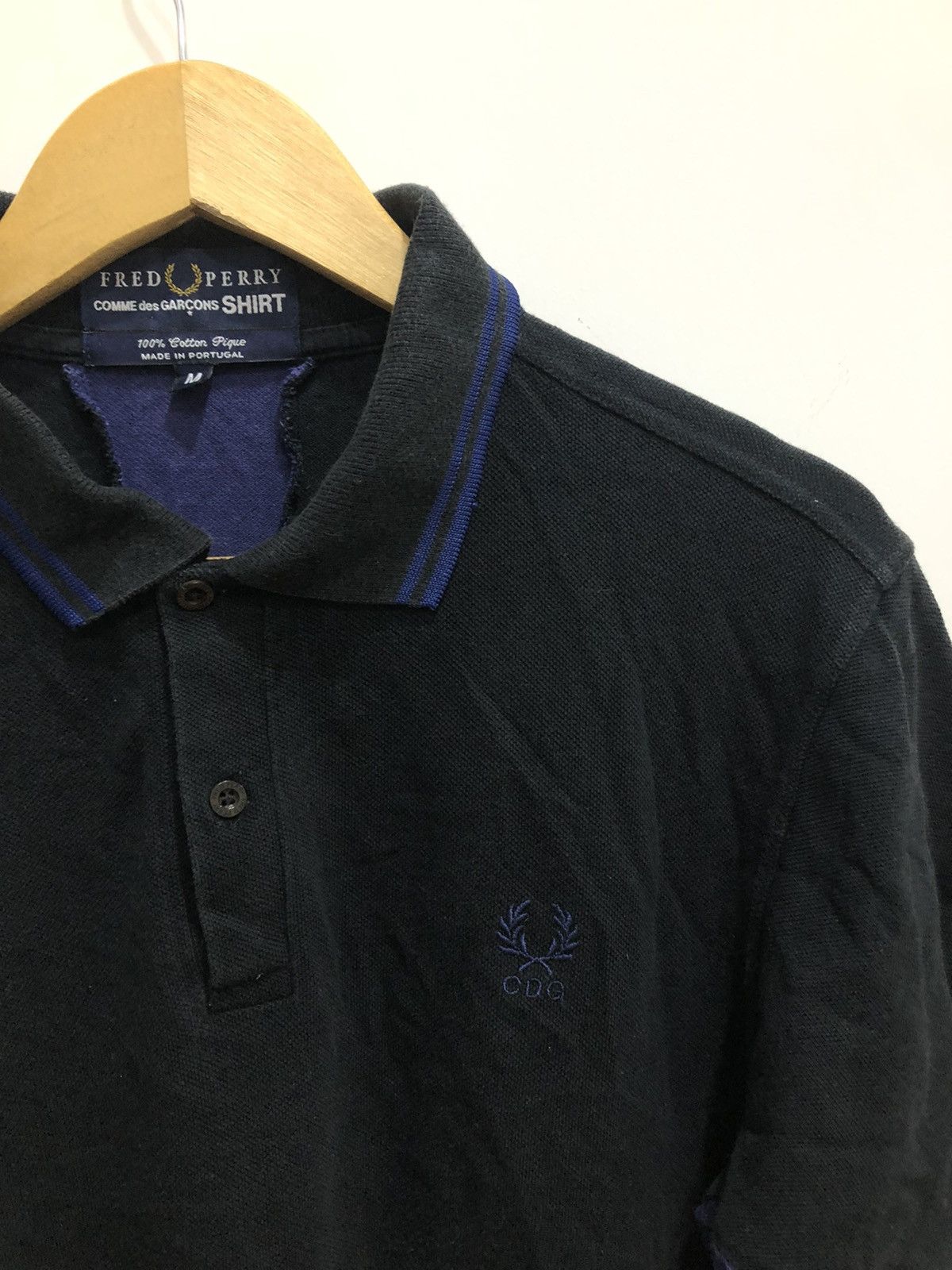 Comme des Garcons SS04 CDG x Fred Perry Polo Shirt Size US M / EU 48-50 / 2 - 7 Thumbnail