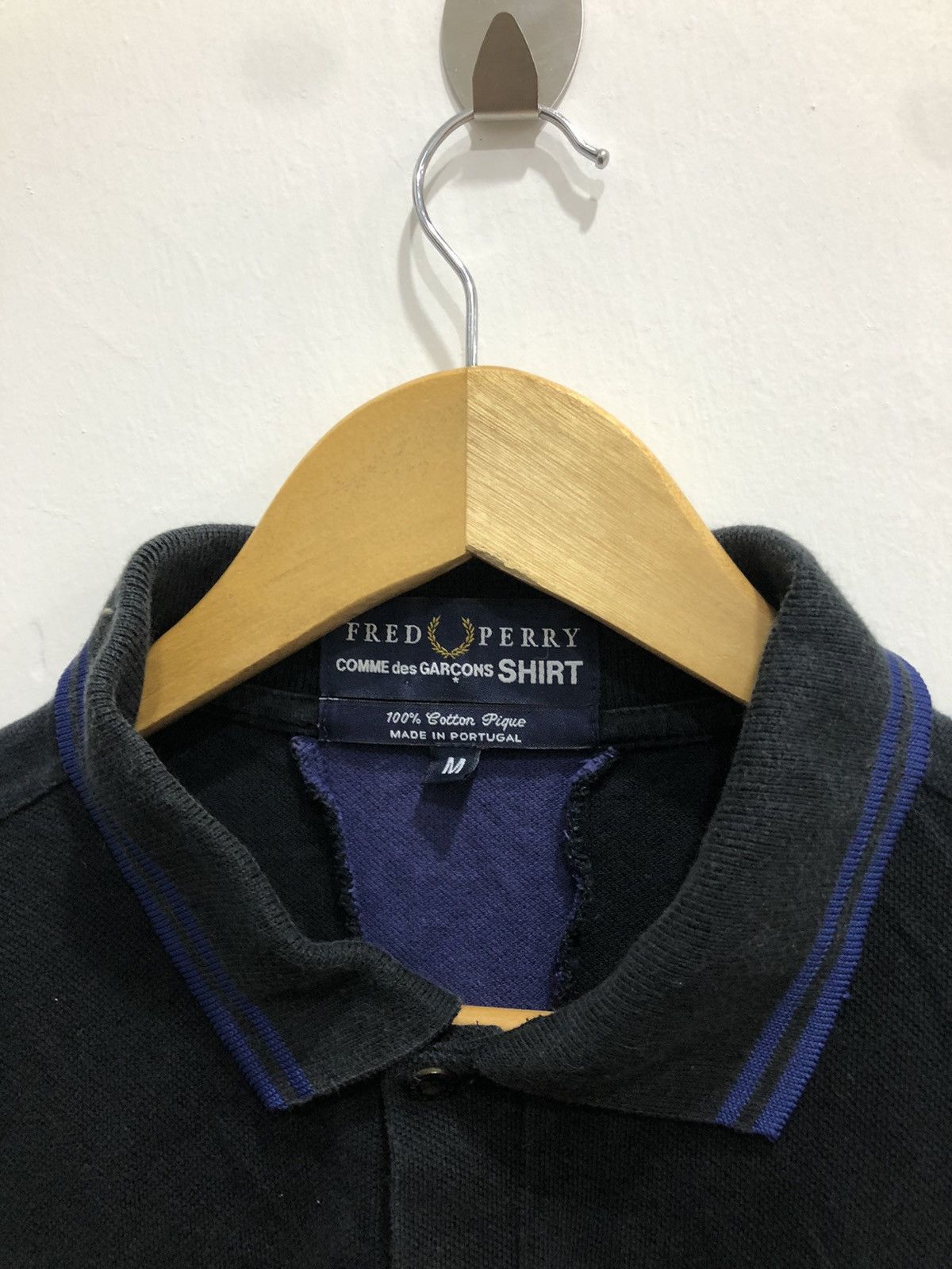 Comme des Garcons SS04 CDG x Fred Perry Polo Shirt Size US M / EU 48-50 / 2 - 5 Thumbnail
