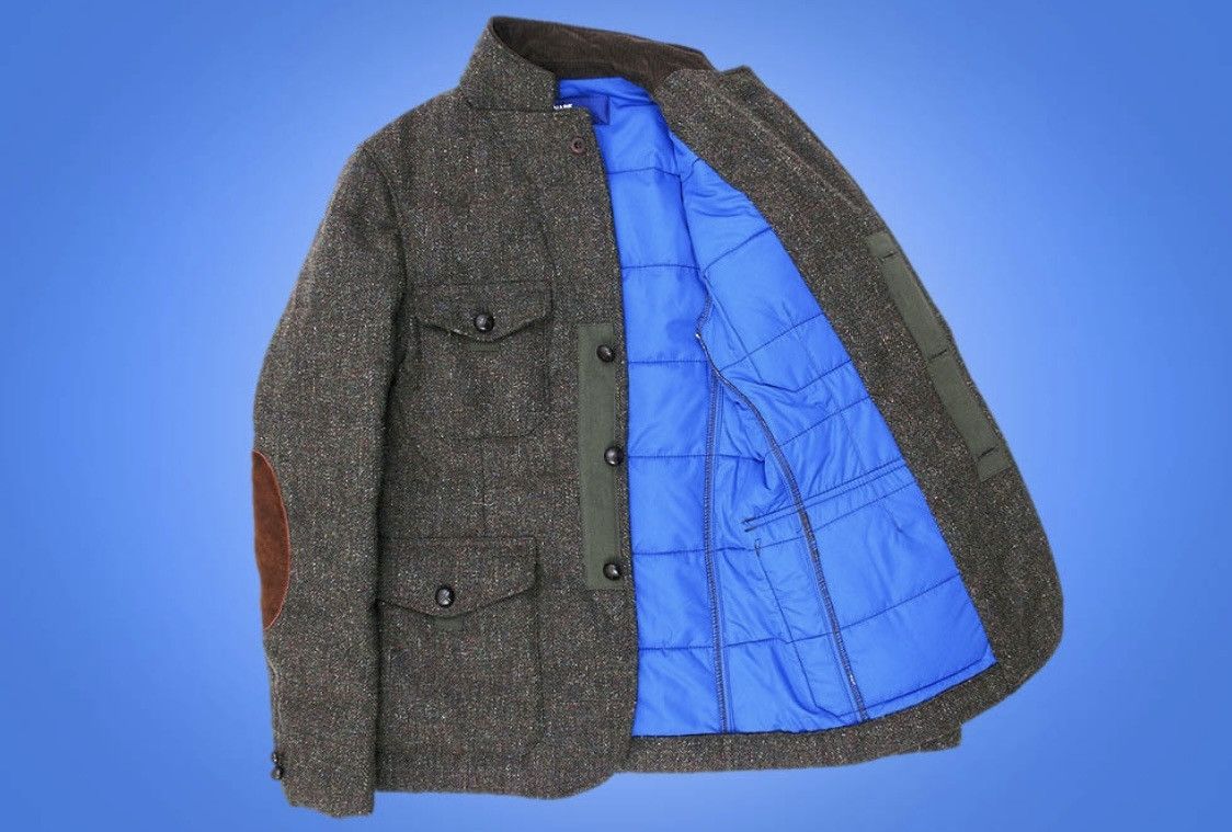 Comme des Garcons × Junya Watanabe Junya Watanabe MAN x CDG Interior Quilted Tweed Jacket Size US S / EU 44-46 / 1 - 1 Thumbnail