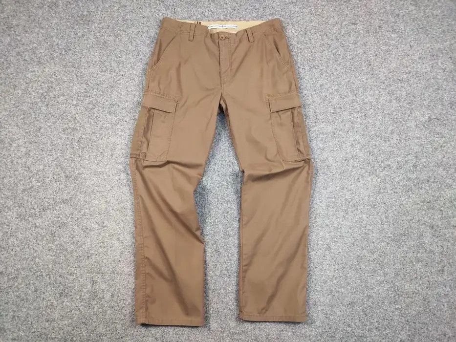 Japanese Brand Vintage 90's Japanese Wolsey Brown Cargo Pants Travis Scott Size US 34 / EU 50 - 5 Thumbnail