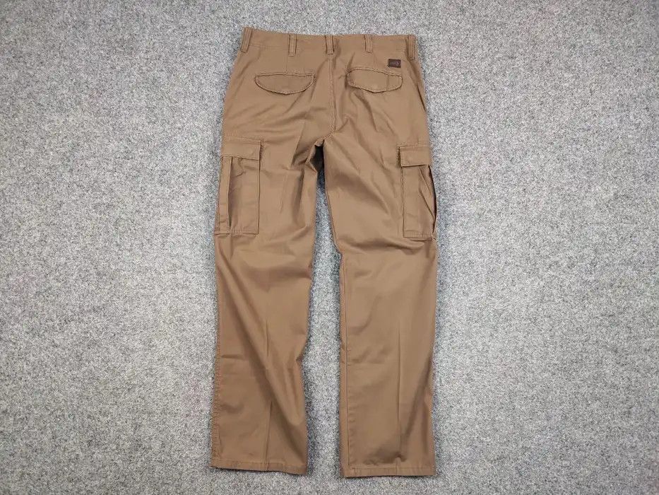 Japanese Brand Vintage 90's Japanese Wolsey Brown Cargo Pants Travis Scott Size US 34 / EU 50 - 6 Thumbnail