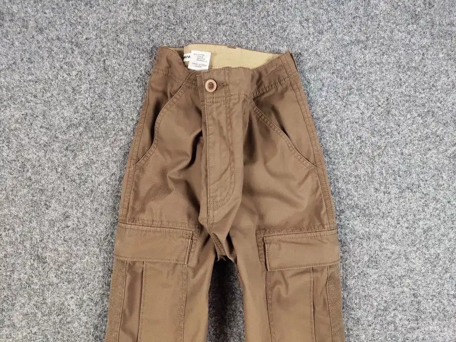 Japanese Brand Vintage 90's Japanese Wolsey Brown Cargo Pants Travis Scott Size US 34 / EU 50 - 3 Thumbnail