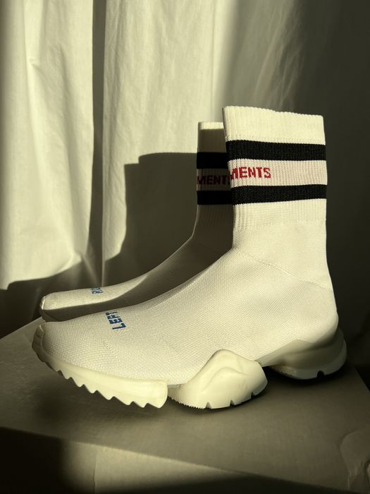 Vetements x reebok sock 2024 trainer