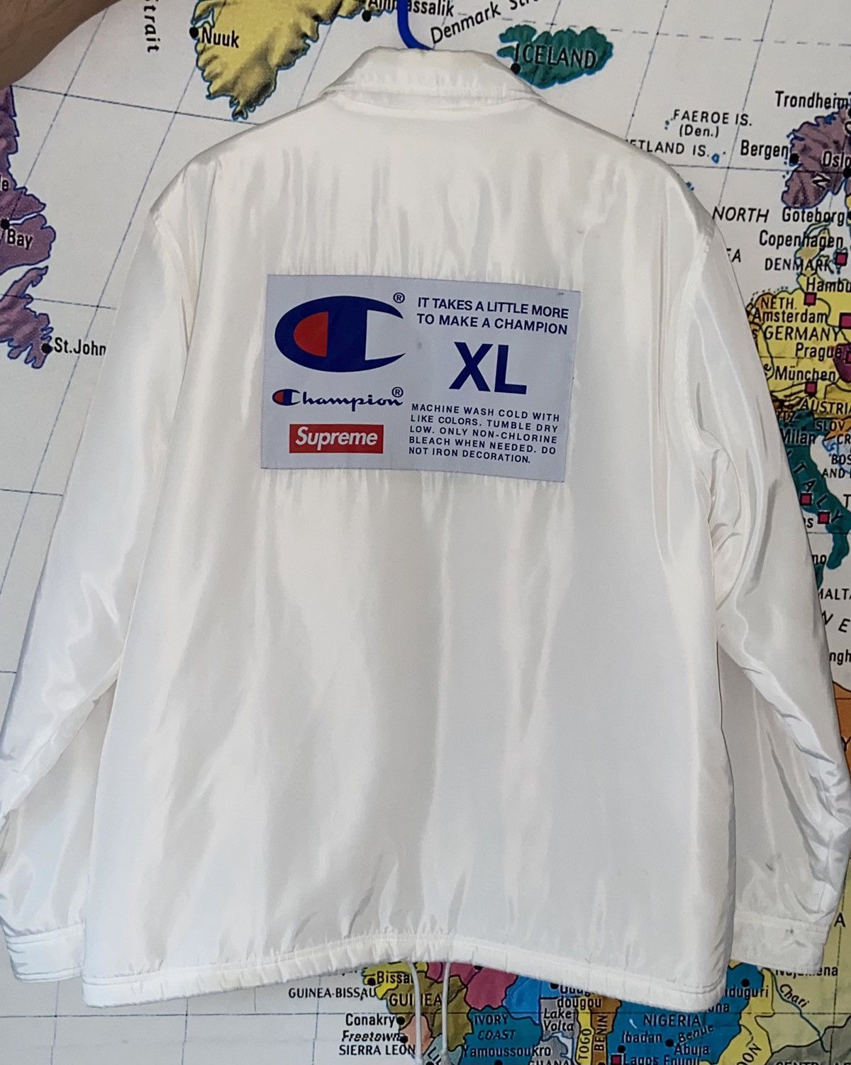 Champion × Supreme Coaches Jacket Size US XL / EU 56 / 4 - 1 Thumbnail