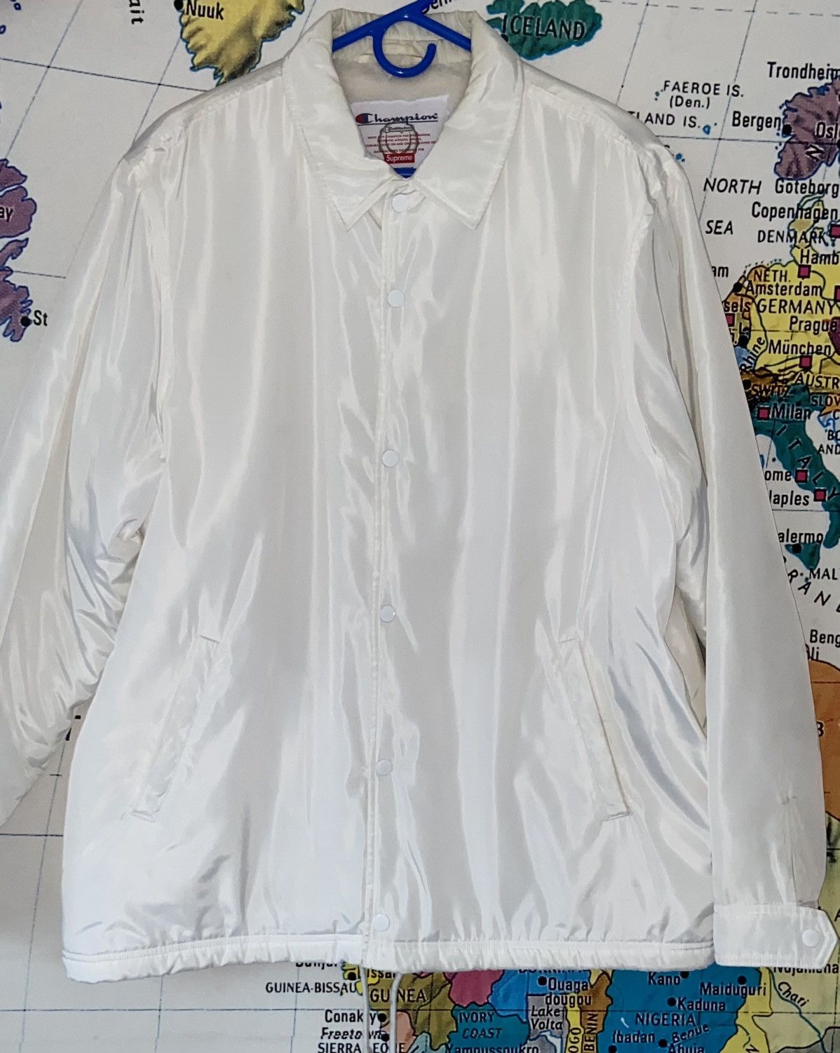 Champion × Supreme Coaches Jacket Size US XL / EU 56 / 4 - 2 Thumbnail