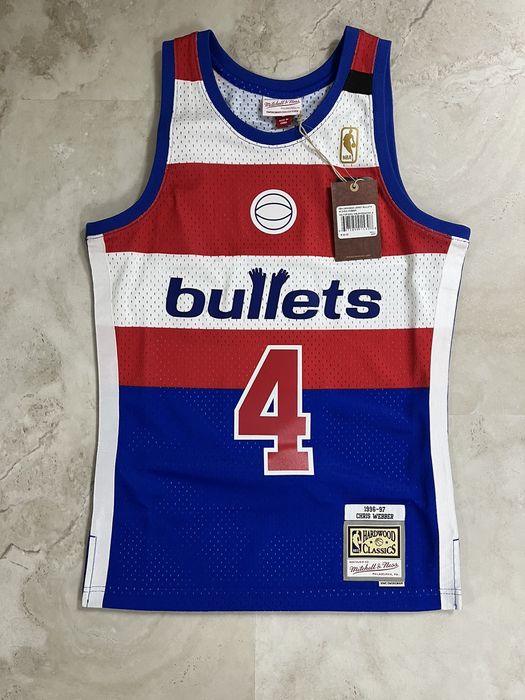 Mitchell & Ness Washington Bullets Chris Webber Jersey Brand