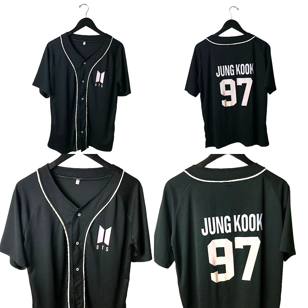 Pacsun × Streetwear × Urban Outfitters BTS Jungkook Jersey Outline ...
