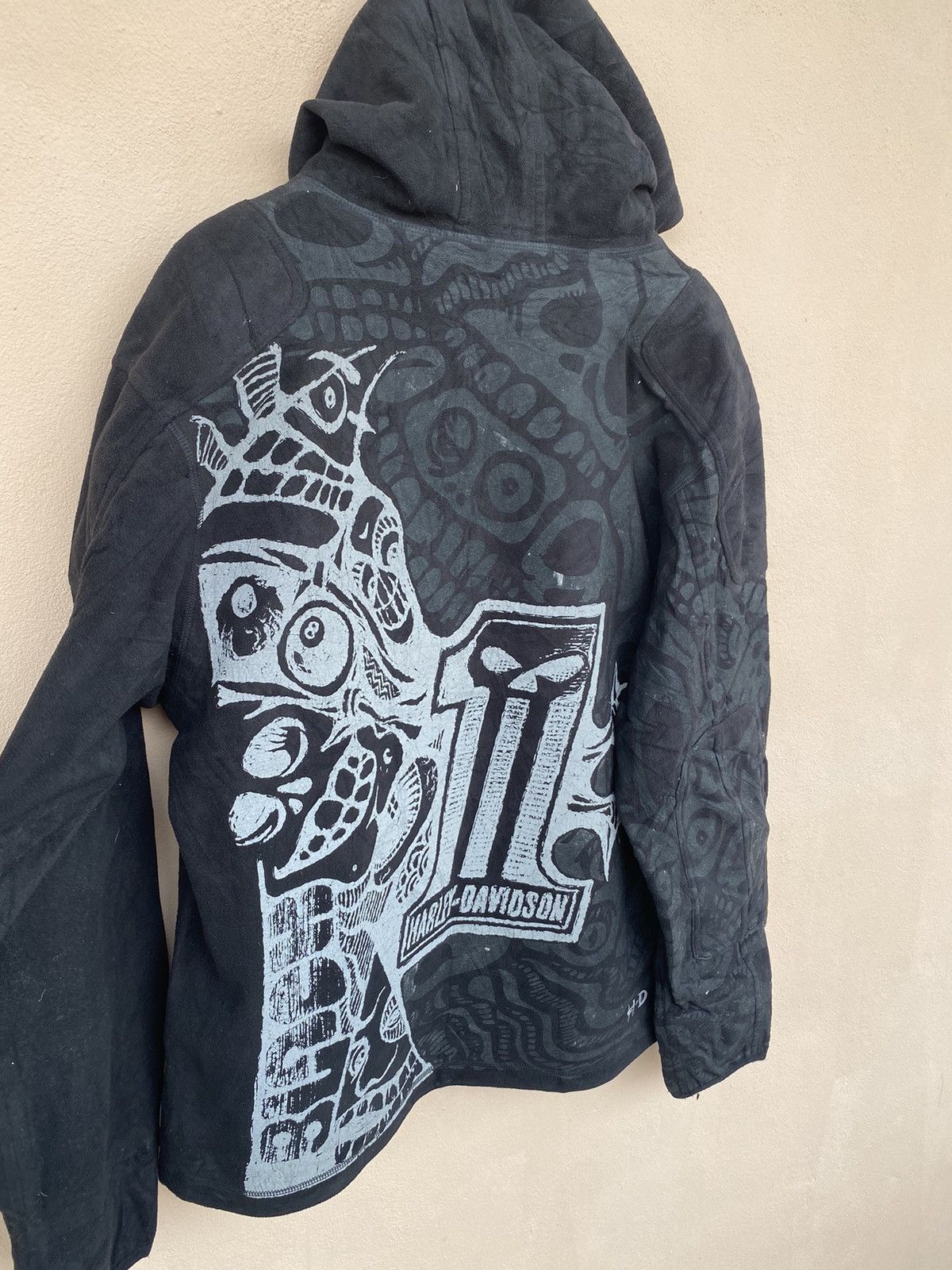 Harley Davidson × Seditionaries Steals💥Harley-Davidson Hoodie Half Zip Size US L / EU 52-54 / 3 - 4 Thumbnail