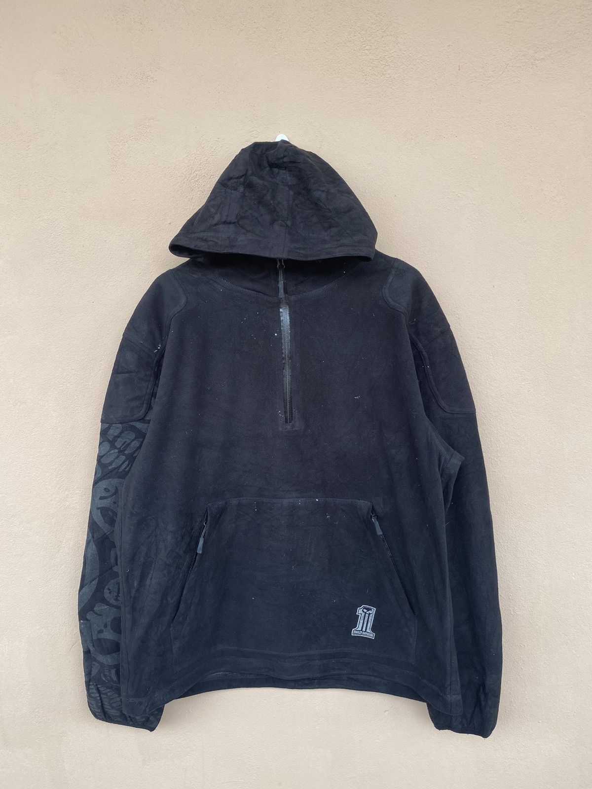 Harley Davidson × Seditionaries Steals💥Harley-Davidson Hoodie Half Zip Size US L / EU 52-54 / 3 - 2 Thumbnail