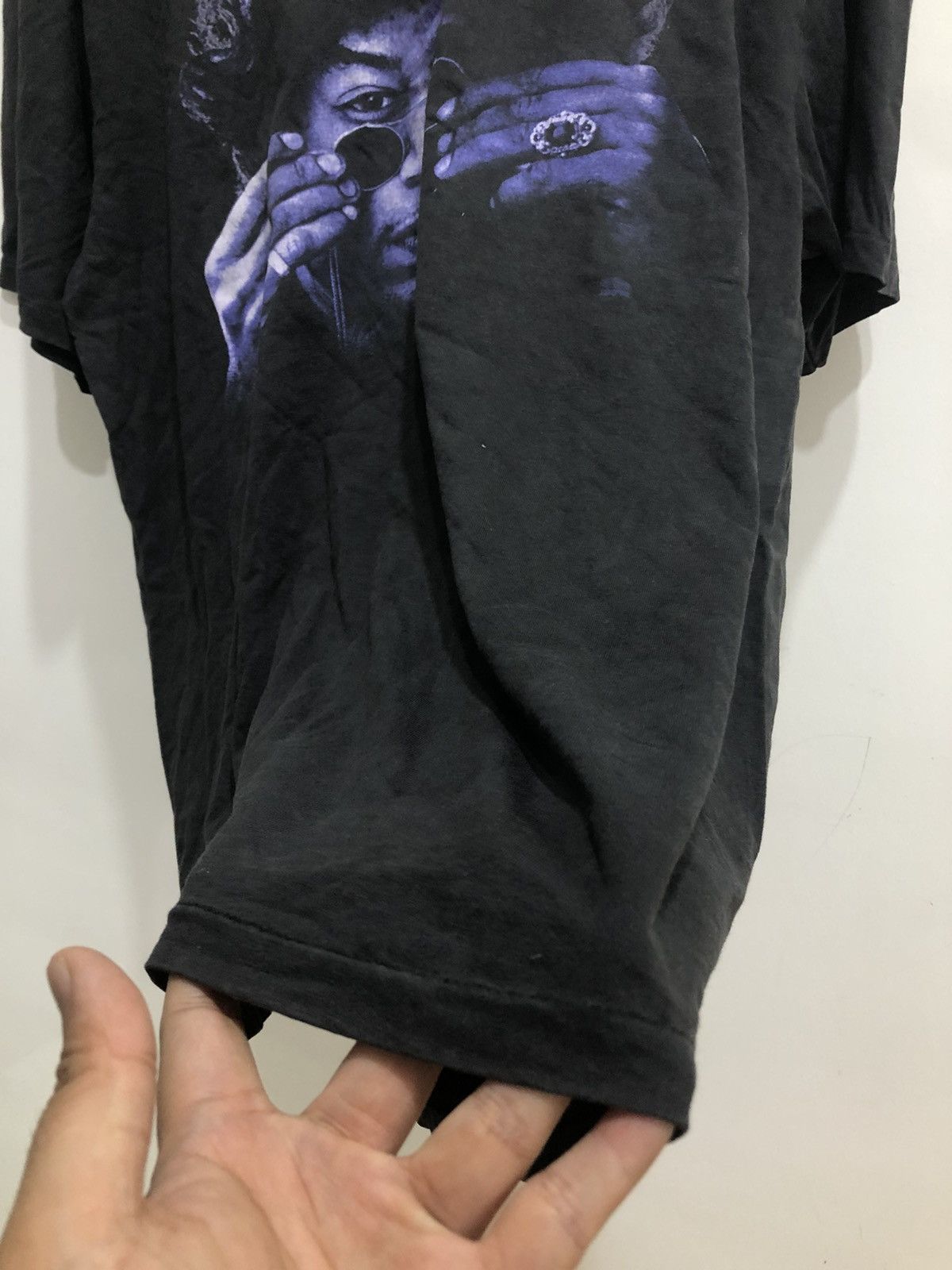Band Tees × Jimi Hendrix Vintage 90s Jimi Hendrix Seen On Travis Scott Size US XL / EU 56 / 4 - 8 Thumbnail