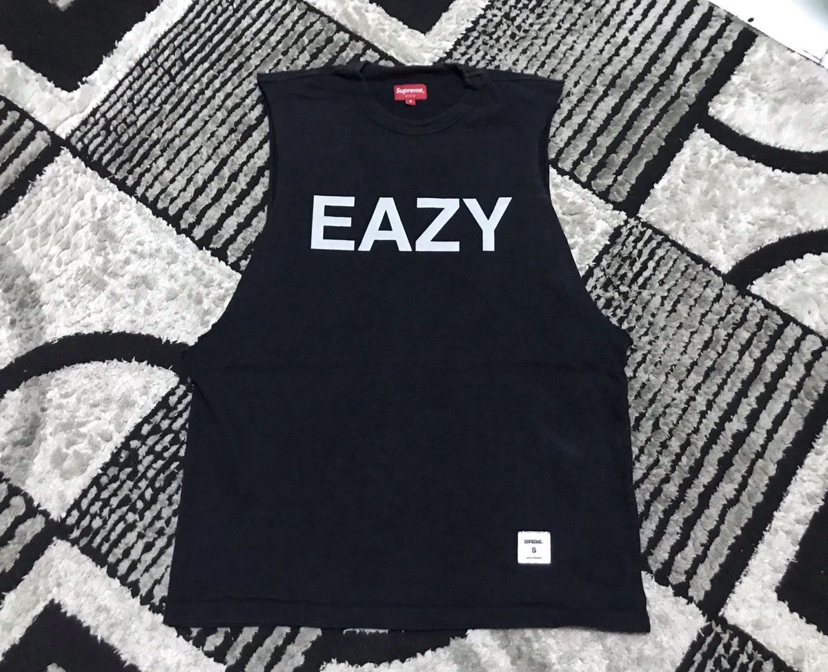 Supreme Supreme eazy sleeveless tee Size US S / EU 44-46 / 1 - 1 Thumbnail